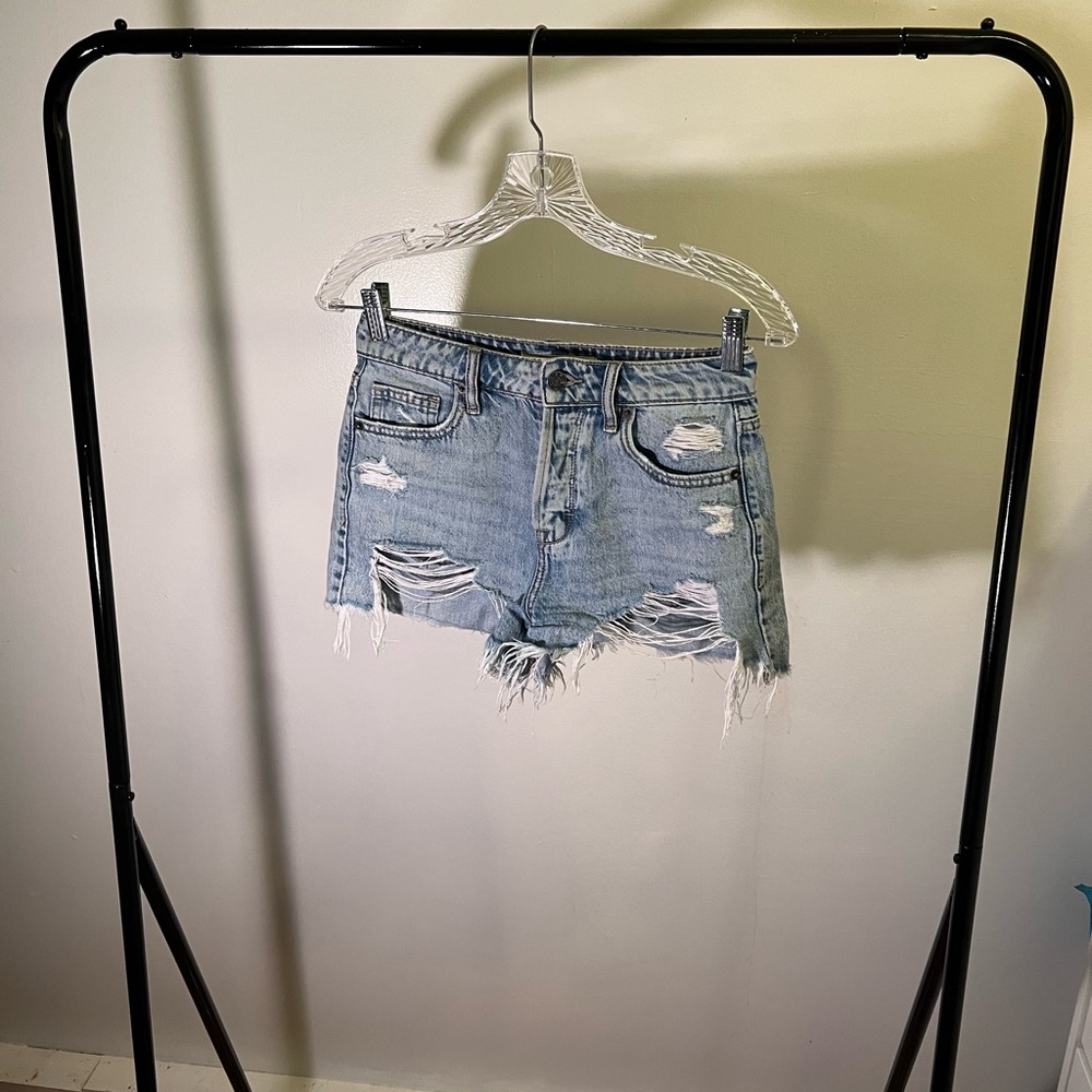 Hidden ripped shorts